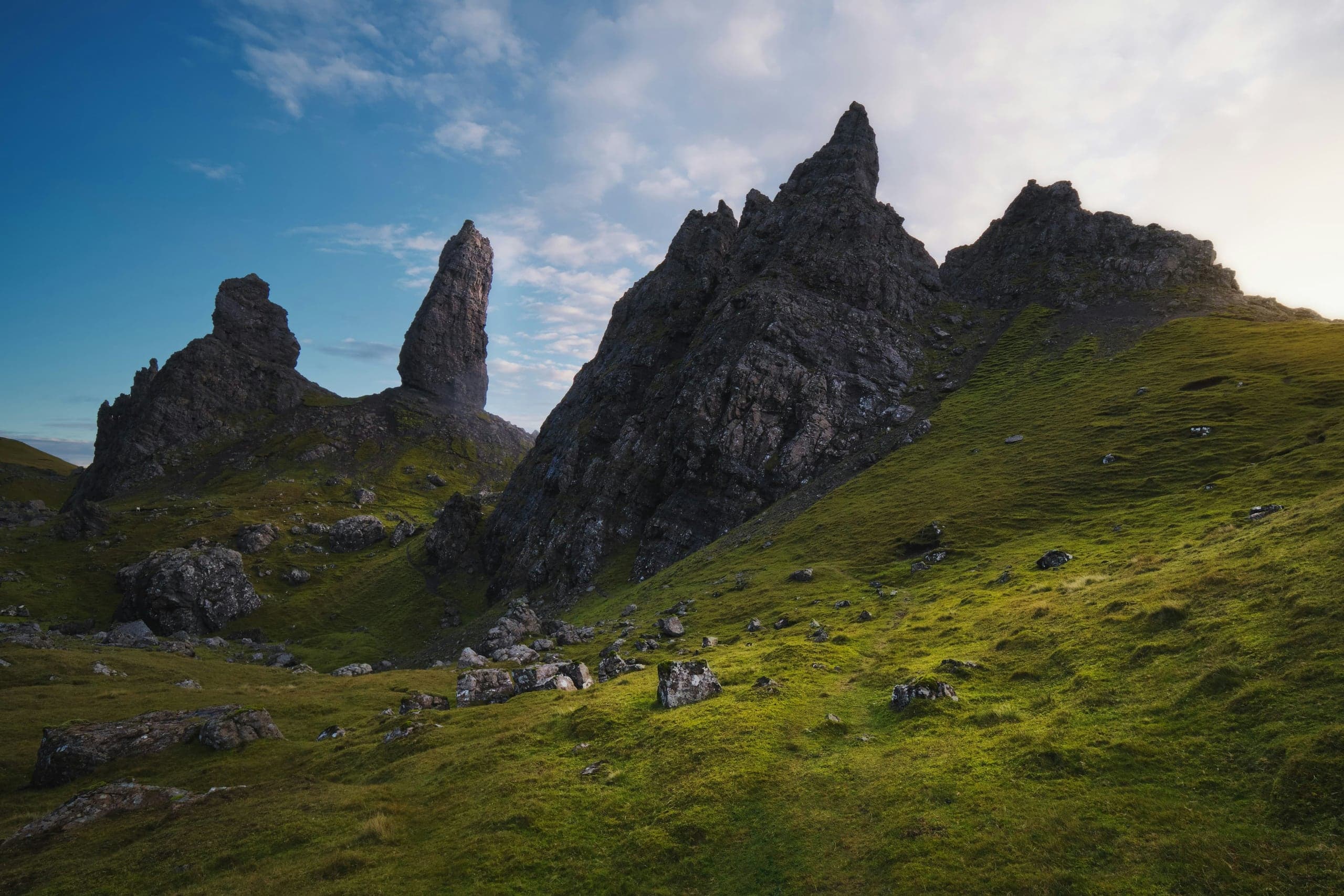 The Sanctuary and Old Man of Storr at sunrise
